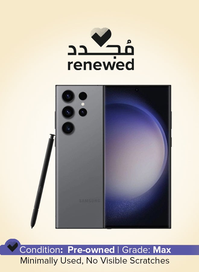 Samsung Renewed - Galaxy S23 Ultra 5G Dual Sim Graphite 8GB RAM 256GB - International Version - Image 1