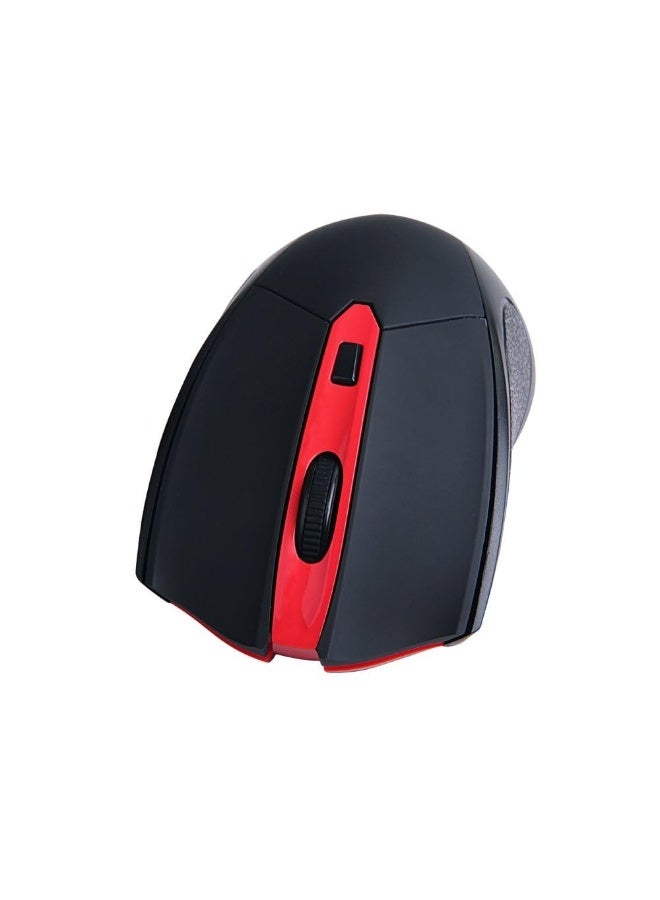 REDRAGON Wireless Mouse 2.4Ghz M620 , USB connector, 2400DPI , 4 Comfortable buttons , Durable smooth TEFLON feet pads , Smart power saving mode any button to resume from intelligent sleep - Image 2