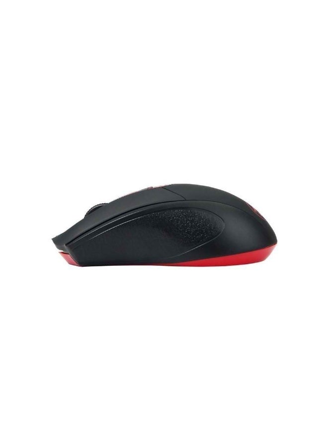 REDRAGON Wireless Mouse 2.4Ghz M620 , USB connector, 2400DPI , 4 Comfortable buttons , Durable smooth TEFLON feet pads , Smart power saving mode any button to resume from intelligent sleep - Image 3