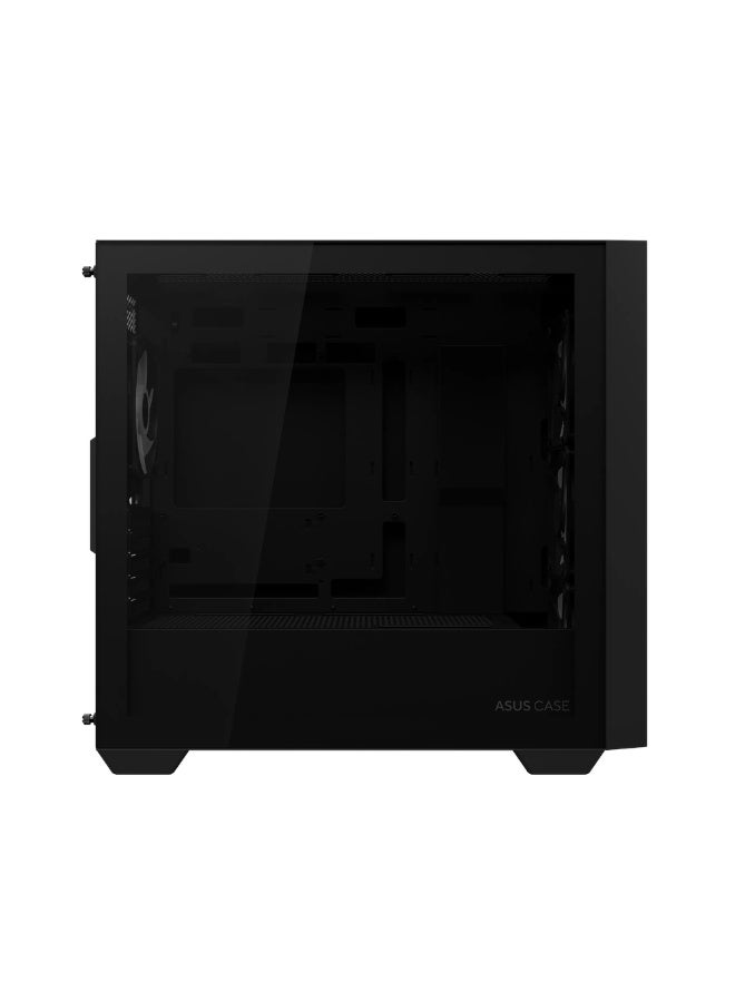 GIGABYTE A21 PLUS mATX PC Case, Tempered Glass Panel, 380mm GPU Support, 4 x 120 mm ARGB Fans, USB 3.2 Gen 1, Ample Cable Management, Black, 1 Year Warranty | 90DC00H0-B19010 - Image 4
