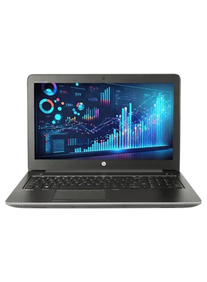 HP HP ZBook 15 G3 Laptop, Intel Xeon E3-1505M v5, 512GB SSD, 16GB RAM, NVIDIA Quadro M2000M 4GB, 15.6 Inch FHD Display, Windows 10 Pro - Black (Renewed), Grade A, 6 Months Warranty Black - Image 1