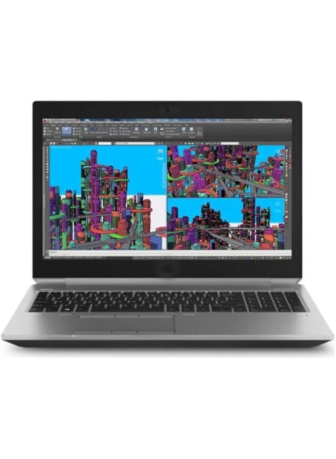HP ZBook 15 G5 Mobile Workstation, Intel Core i7-8750H, 512GB SSD, 16GB RAM, NVIDIA Quadro P2000 4GB, 15.6 Inch FHD Display, Windows 10 Pro - Black (Renewed), Grade A, 6 Months Warranty Black