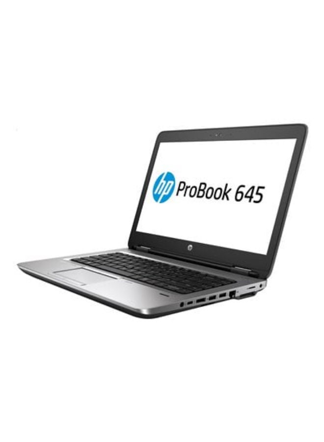 HP HP ProBook 645 G3 Laptop, AMD A6 PRO-9400B, 256GB SSD, 8GB RAM, AMD Radeon R5 Graphics, 14 Inch HD Display, Windows 10 Pro - Black (Renewed), Grade A, 6 Months Warranty Black - Image 2