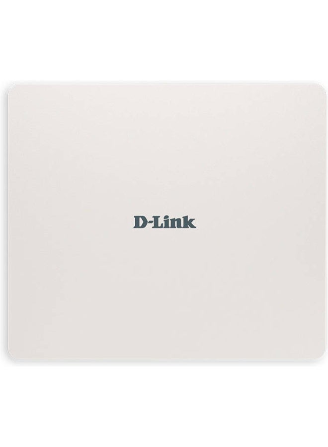 D-Link DAP-X3060OU AX3000 Wi-Fi 6 Outdoor PoE Access Point, 1 x 2.5 Gigabit Ethernet LAN, 2x2.4GHz +2x5GHz Internal Antennas, IP68 Water, Dust-Proof, White | DAP-X3060OU White - Image 1