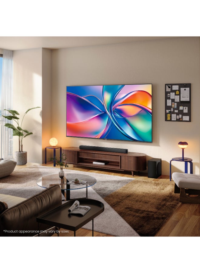 65 inch QLED Smart TV E7Q-Quantum Dot Colour, AI Picture, Dolby Vision, Dolby Atmos, Share to TV, Voice Control, Filmmaker Mode, Youtube, Netflix, Disney+ (2025 UAE Version) 65E7Q Black image 13