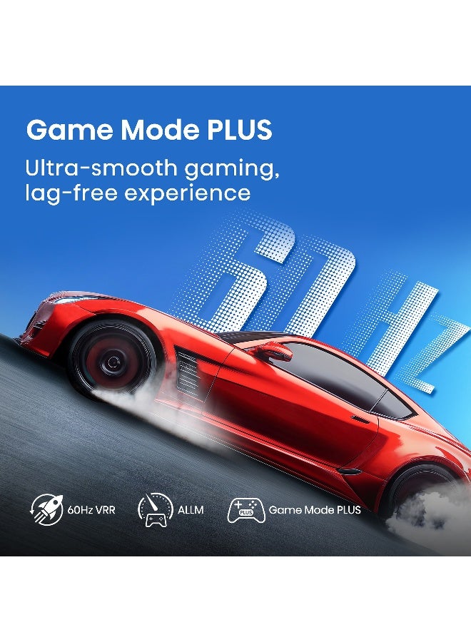 هايسنس تلفاز هاي سينس 55 بوصة ذكي UHD 4K E6Q - رؤية دولبي، معزز 4K بالذكاء الاصطناعي، ألعاب بدولبي، حركة سلسة مع MEMC، وضع الرياضة بالذكاء الاصطناعي، التحكم الصوتي، مشاركة إلى التلفاز، يوتيوب، نتفليكس، ديزني+، شاهد 55E6Q (نسخة الإمارات 2025) - Image 5