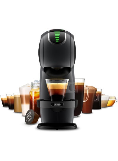 Dolce Gusto Nescafe Dolce Gusto by De'Longhi Capsule Coffee Machine GENIO S TOUCH Coffee Maker with 15 Bar Pressure Ideal for Espresso, Americano, Cappuccino, Latte, Macchiato & Many More Coffee Recipes EDG426.GY 0.8 L 1600 W EDG426.GY Black