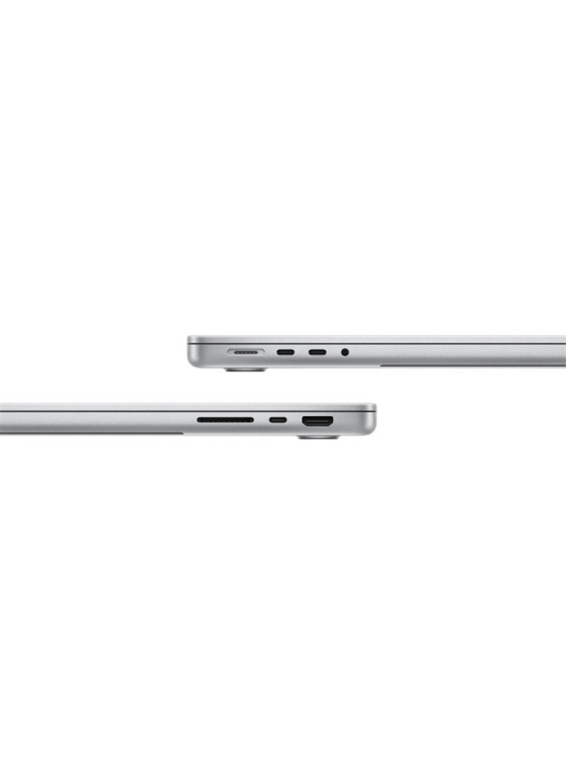 Apple New M5 Macbook Pro 2025 MDE64 Laptop With 14‑inch XDR Retina Display, M5 chip with 10-core CPU, 10-core GPU Processor/24GB RAM/1TB SSD/MacOS/International version English Silver - Image 4