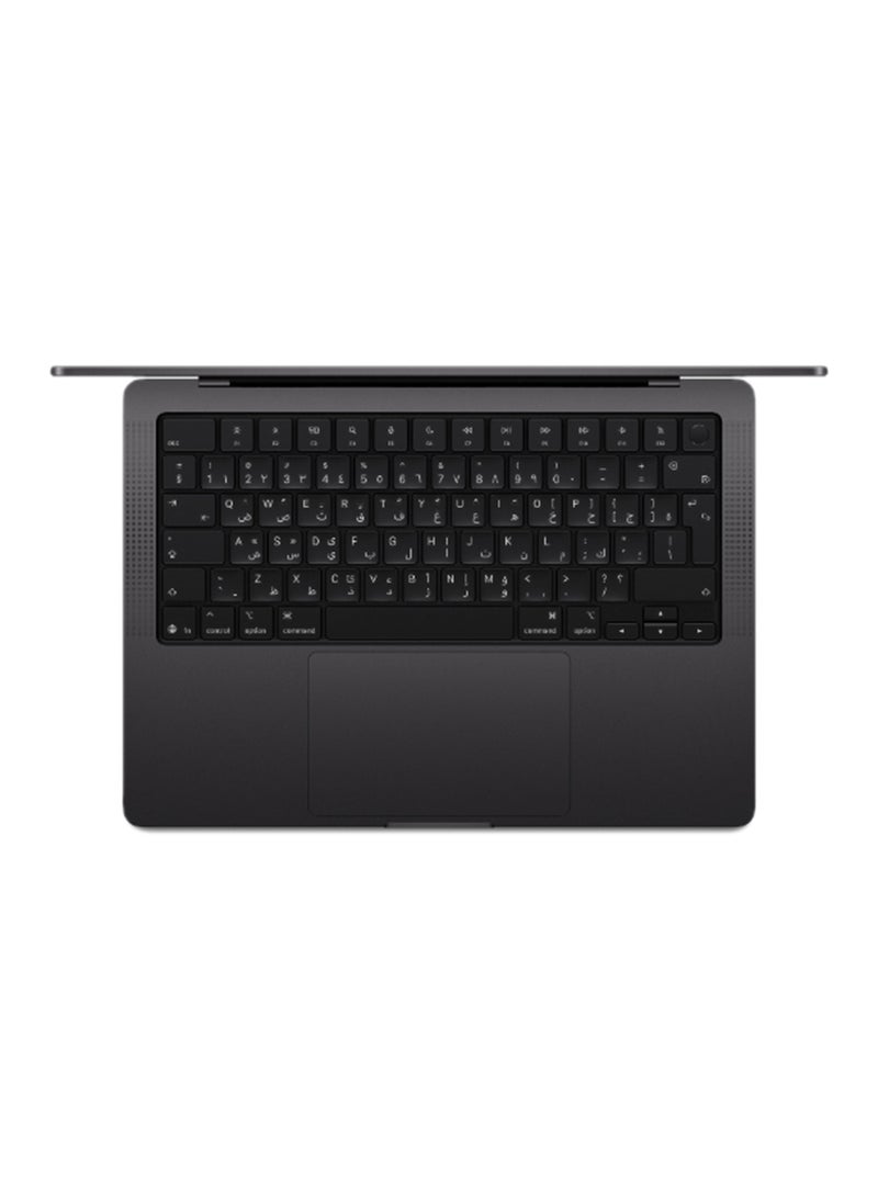 Apple New M5 Macbook Pro 2025  MDE34 Laptop With 14‑inch XDR Retina Display, M5 chip with 10-core CPU, 10-core GPU Processor/24GB RAM/1TB SSD/MacOS/International version English Space Black - Image 2