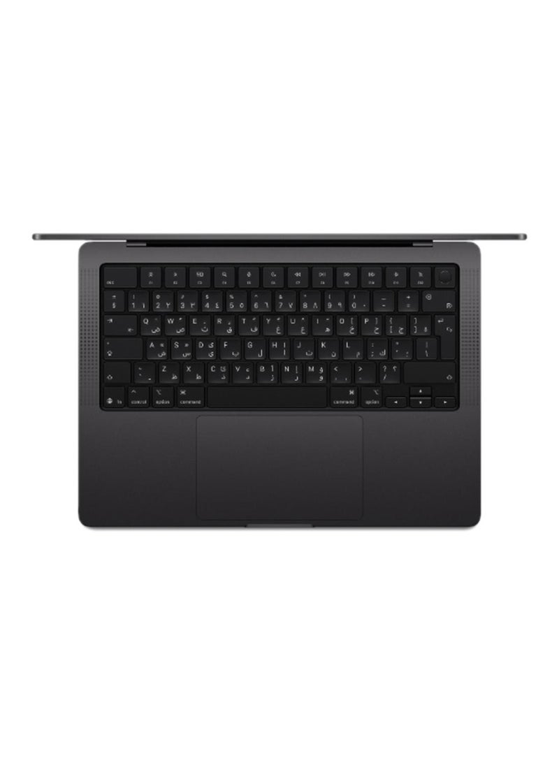 Apple New M5 Macbook Pro 2025 MDE04 Laptop With 14‑inch XDR Retina Display, M5 chip with 10-core CPU, 10-core GPU Processor/16GB RAM/512GB SSD/MacOS/ International version English Space Black - Image 2