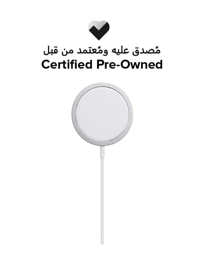 Apple Certified Pre Owned - MagSafe Charger For iPhone 15, 14, 13 and 12 Series - White - Image 1