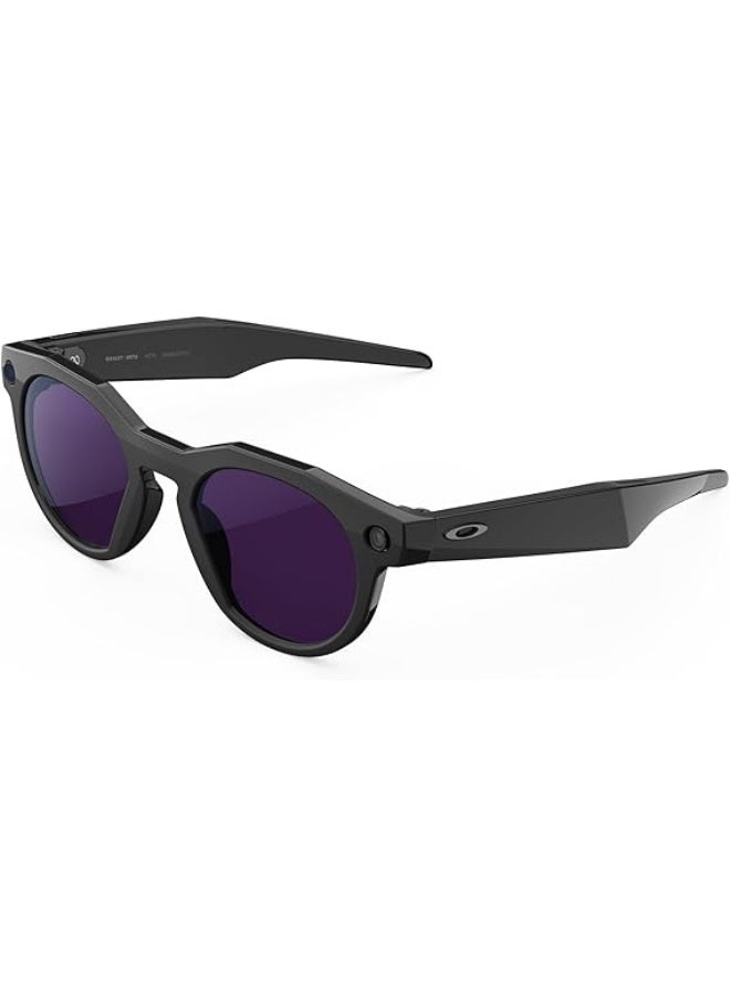 Meta Oakley | HSTN Limited Edition AI Glasses Clear to Amethyst Transitions - Image 1