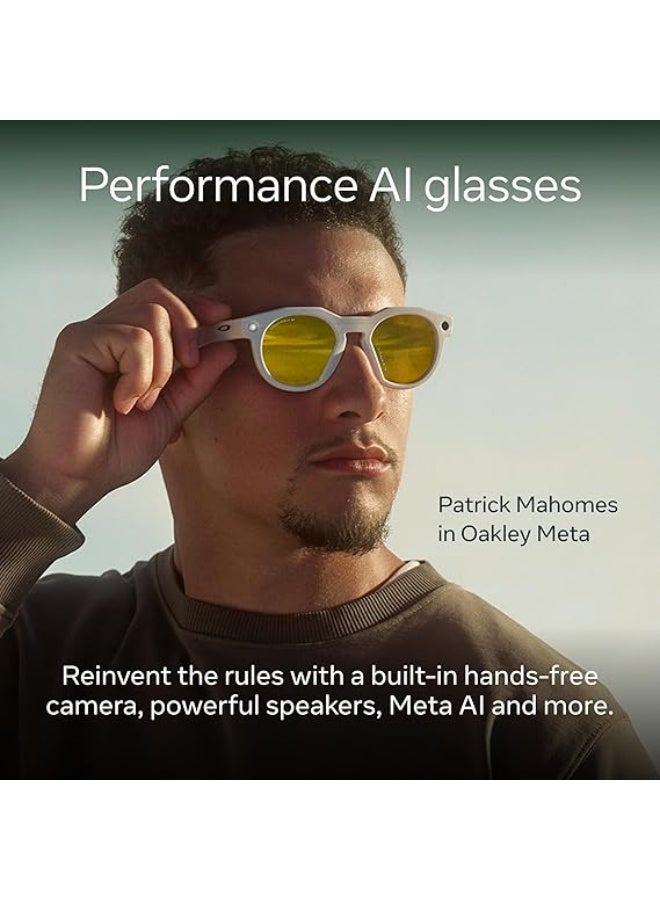 Meta Oakley | HSTN Limited Edition AI Glasses Clear - Image 3