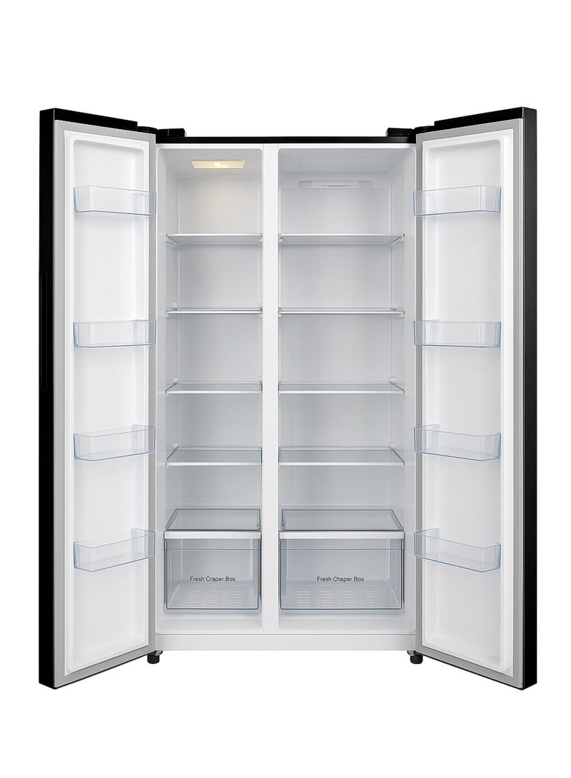 دانسات ثلاجة 15.68 قدم - بخار - أسود - 444 لتر - 15.60 قدم مكعب - Image 2