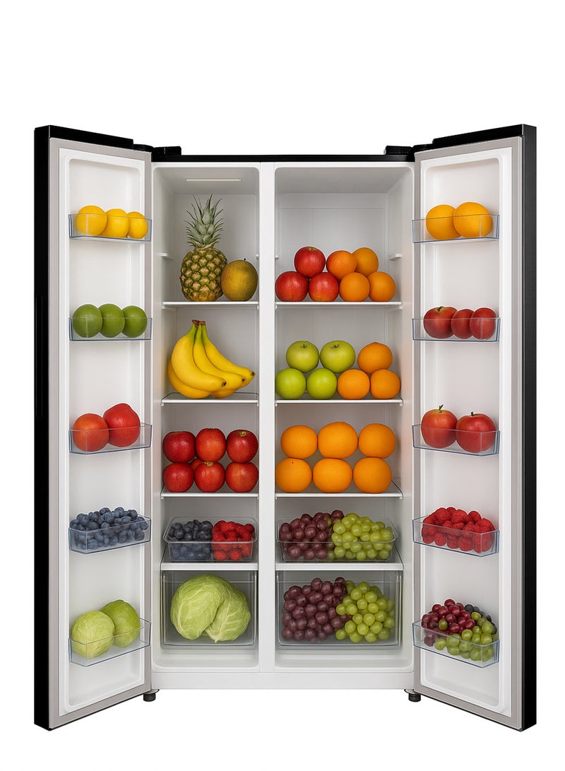 دانسات ثلاجة 15.68 قدم - بخار - أسود - 444 لتر - 15.60 قدم مكعب - Image 3