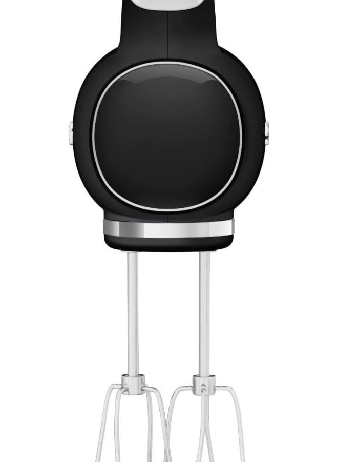 سميج Retro 50's Style Hand Mixer, 9 Speed Levels, 3 Stainless Steel Whisks, Cream, 1 Year Warranty 250 W HMF01CRUK - Image 5