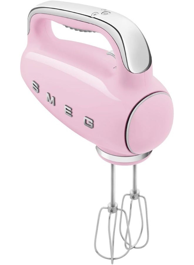 سميج Retro 50's Style Hand Mixer, 9 Speed Levels, 3 Stainless Steel Whisks, Cream, 1 Year Warranty 250 W HMF01CRUK - Image 3