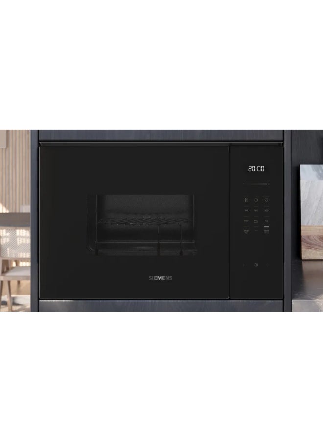 سيمنز Siemens iQ500 Built In Microwave, 60 cm, 25 Liters Microwave, CookControl8, German Engineering Microwave Oven,BE555LMB2M BE555LMB2M black -3 years warranty BE555LMB2M black - Image 2