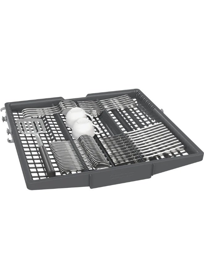 سيمنز Siemens SN23HB62MT 60cm IQ500 Home Connect Freestanding Dishwasher, 14 Place Settings, 6 Programs, varioFlex Baskets,D, Black SN23HB62MT black - Image 4