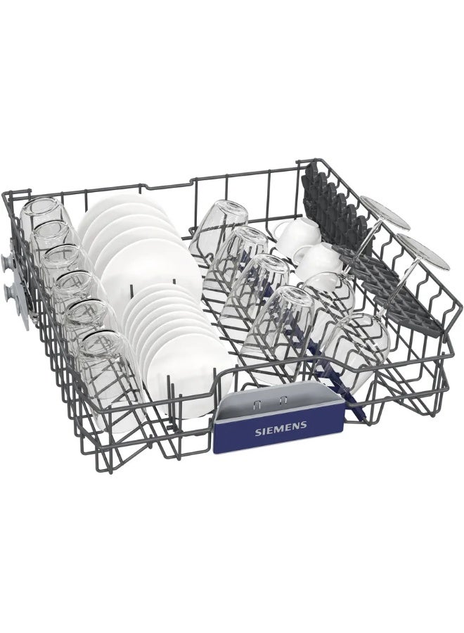سيمنز Siemens SN23HB62MT 60cm IQ500 Home Connect Freestanding Dishwasher, 14 Place Settings, 6 Programs, varioFlex Baskets,D, Black SN23HB62MT black - Image 3