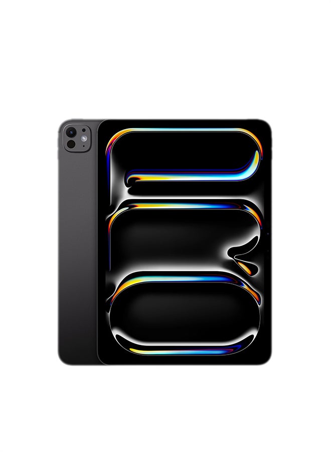 Apple iPad Pro - 2025(6th Generation) M5 11-inch, 2TB, 5G, Space Black with Standard Glass - Middle East Version - Image 1