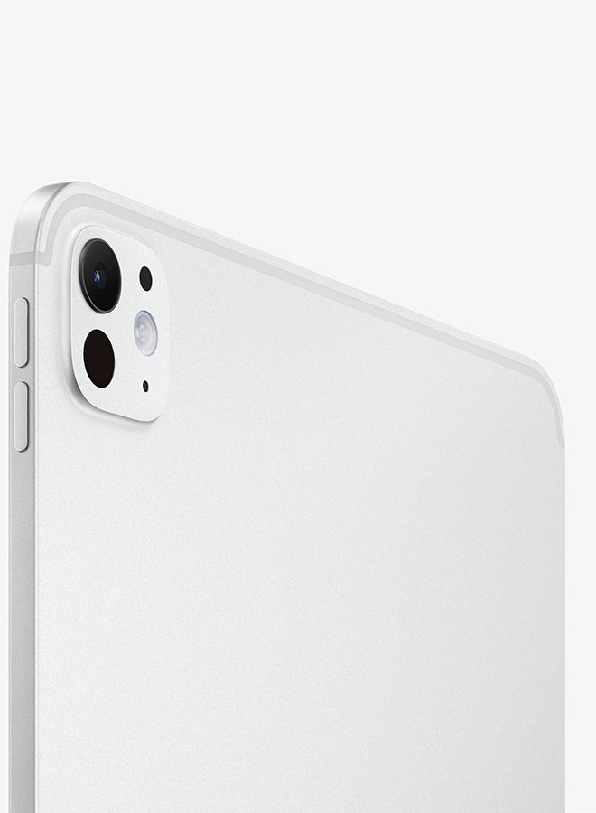 ابل  iPad Pro - 2025(6th Generation) M5 11-inch, 512GB, 5G, Silver with Standard Glass - International Version - Image 3