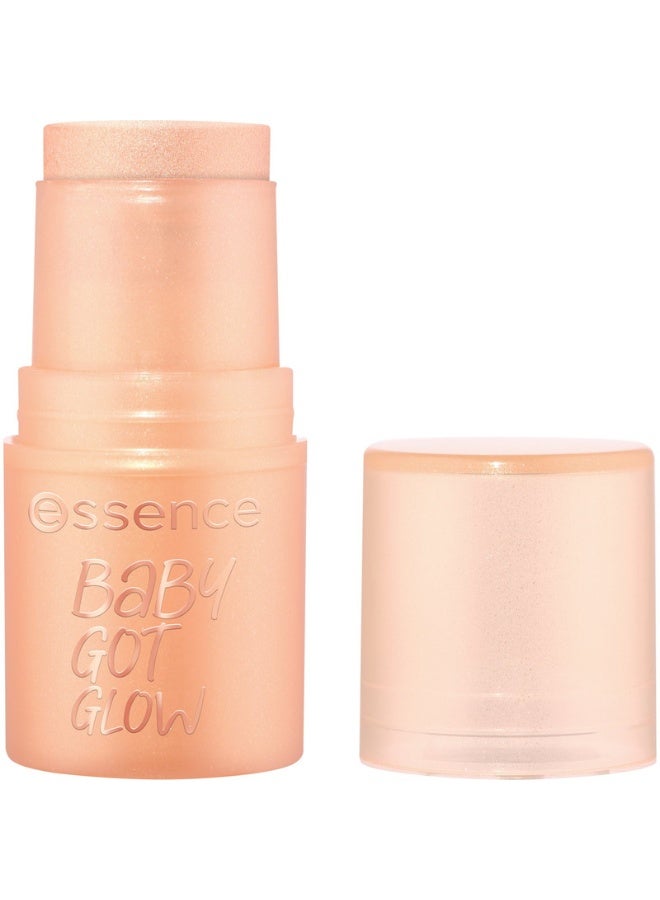 Essence Baby Got Glow Highlighter Stick 10 Golden Aura - Image 2