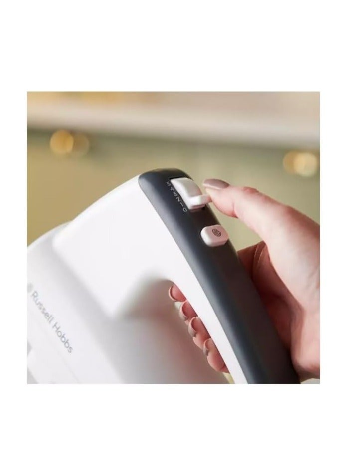 راسيل هوبز خلاط يدوي كهربائي من غو كريت باللونين الأبيض والرمادي 27520GCC - Image 4