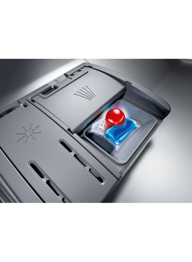 سيمنز Siemens Dishwasher iQ300 14 Place Settings Dishwashers, 60cm Dishwasher, German Engineering Dishwasher Machine, Silver, SN23HI25MM SN23HI25MM silver - Image 3