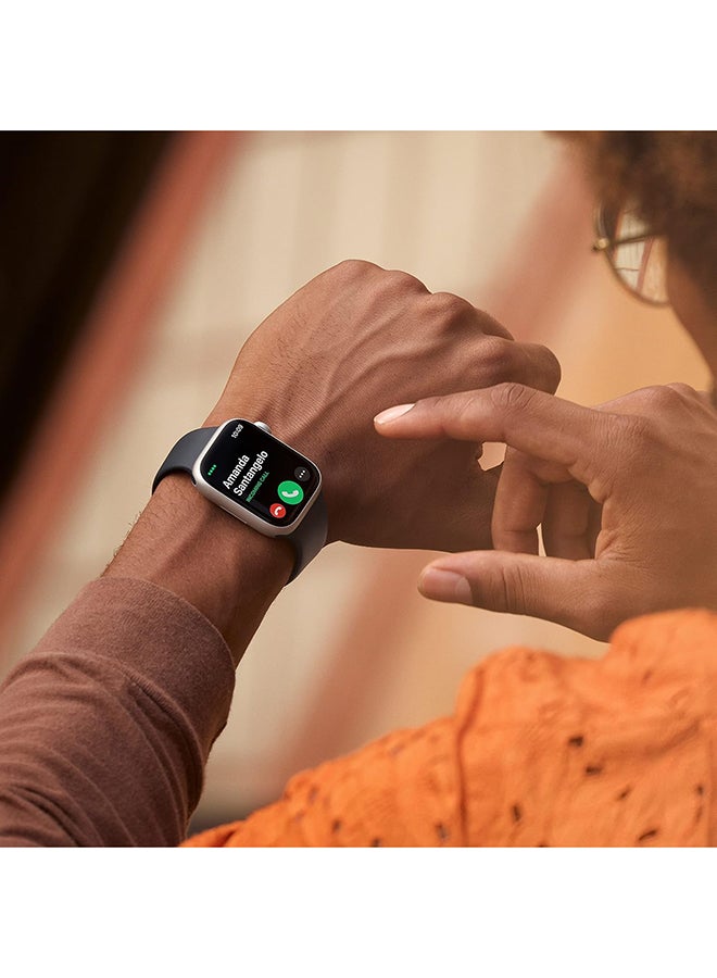 Apple Renewed - Apple Watch Series 8 (GPS) 45mm Midnight Aluminum Case Midnight - Image 5