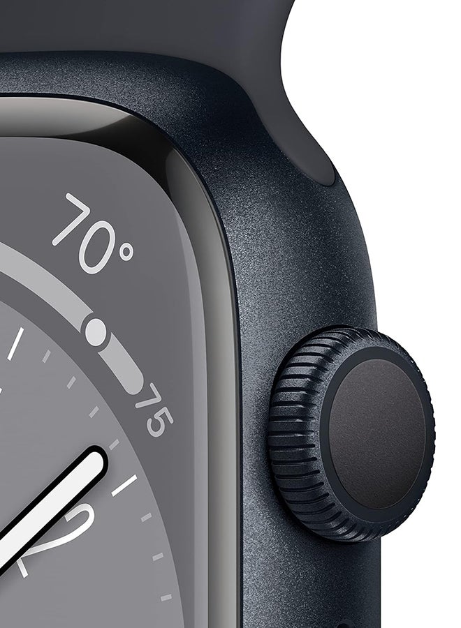 Apple Renewed - Apple Watch Series 8 (GPS) 45mm Midnight Aluminum Case Midnight - Image 3