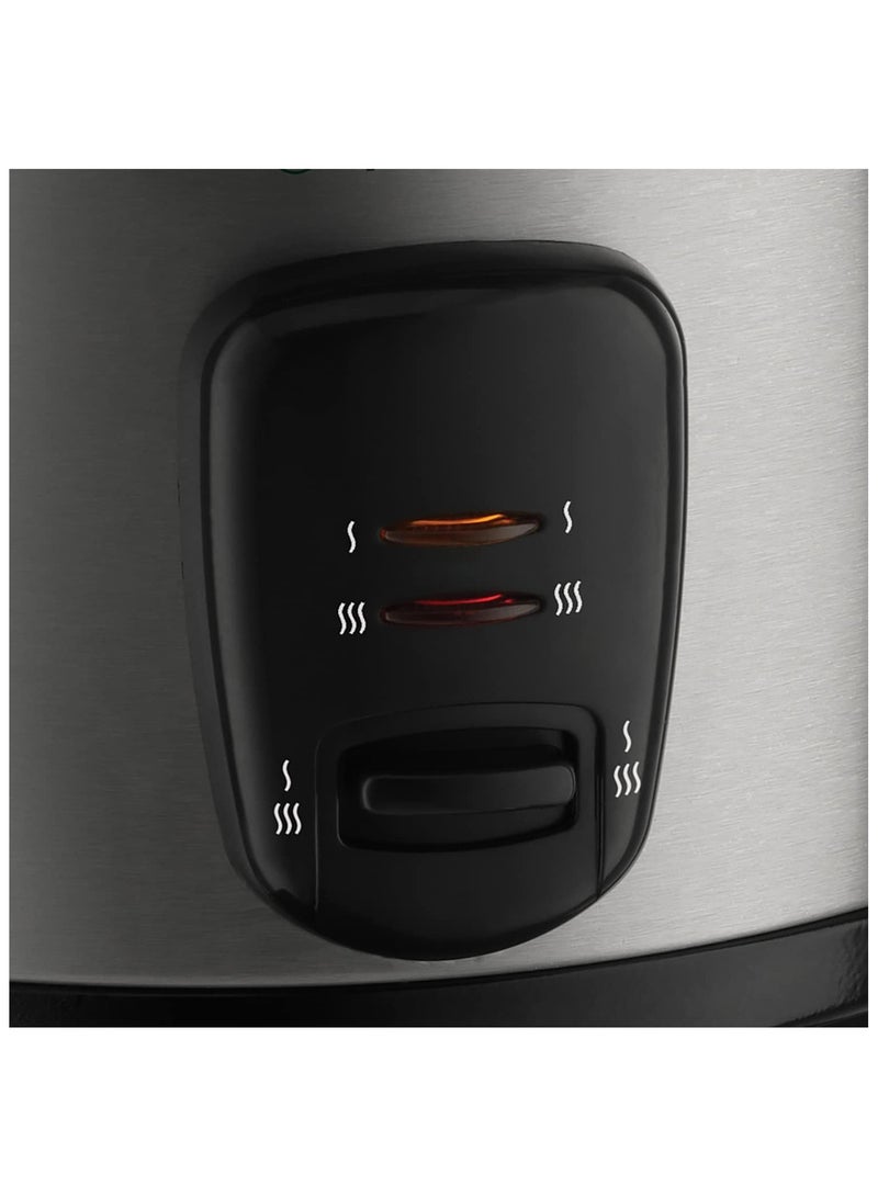 راسيل هوبز RUSSELL HOBBS RICE COOKER & STEAMER 700 W - Stanless Steel, 1.8 L, 19750 1.8 L 700 W 19750JAS silver - Image 4