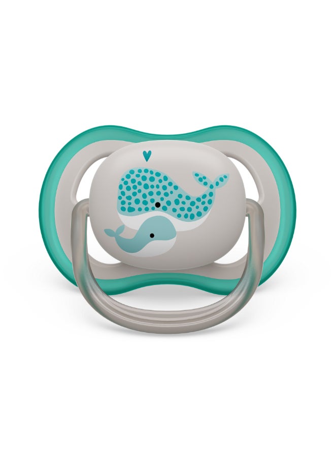 مهدئات الهواء الفائقة، مهدئات خفيفة وقابلة للتنفس للأطفال من عمر 18 شهرًا فما فوق، خالية من BPA، مع حقيبة تعقيم، عبوة من 2 - Image 3