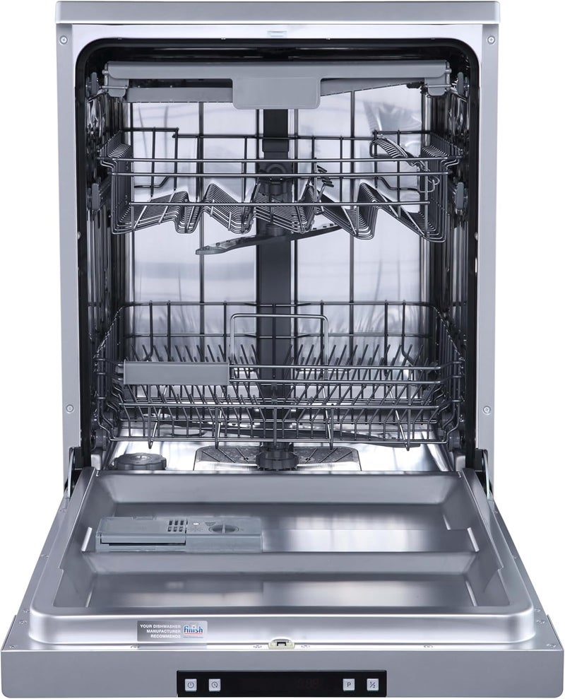 جورنجي Gorenje GS643E10SME Freestanding Dishwasher – 14 Place Settings, 6 Programs, Half Load Function, Stainless Steel Tub, Silver Finish GS643E10SME silver - Image 4