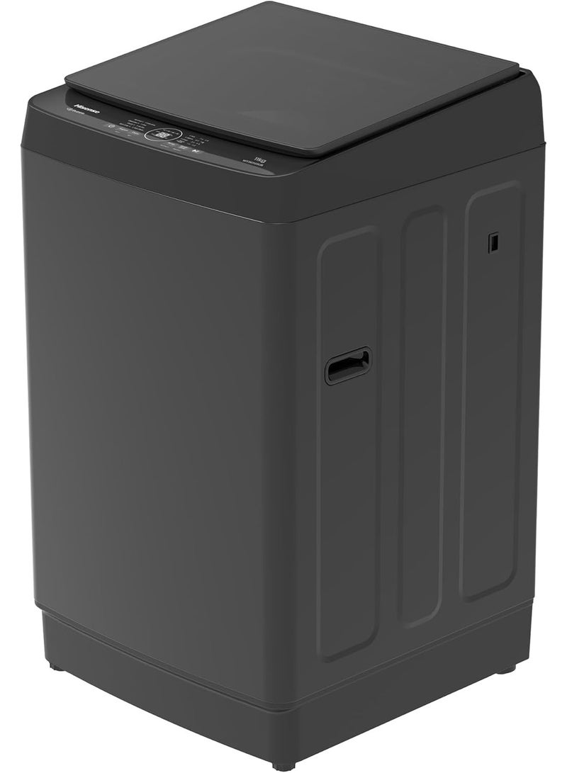 Hisense Top Load Washing Machine Bubble Clean, Aqua Save, Soak, Quick 15, Magic Filter - WT3K1123UB WT3K1123UB black - Image 2