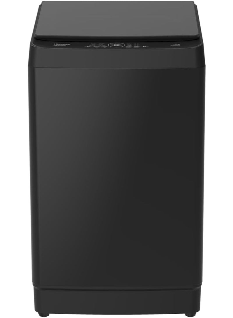 Hisense Top Load Washing Machine Bubble Clean, Aqua Save, Soak, Quick 15, Magic Filter - WT3K1123UB WT3K1123UB black - Image 1