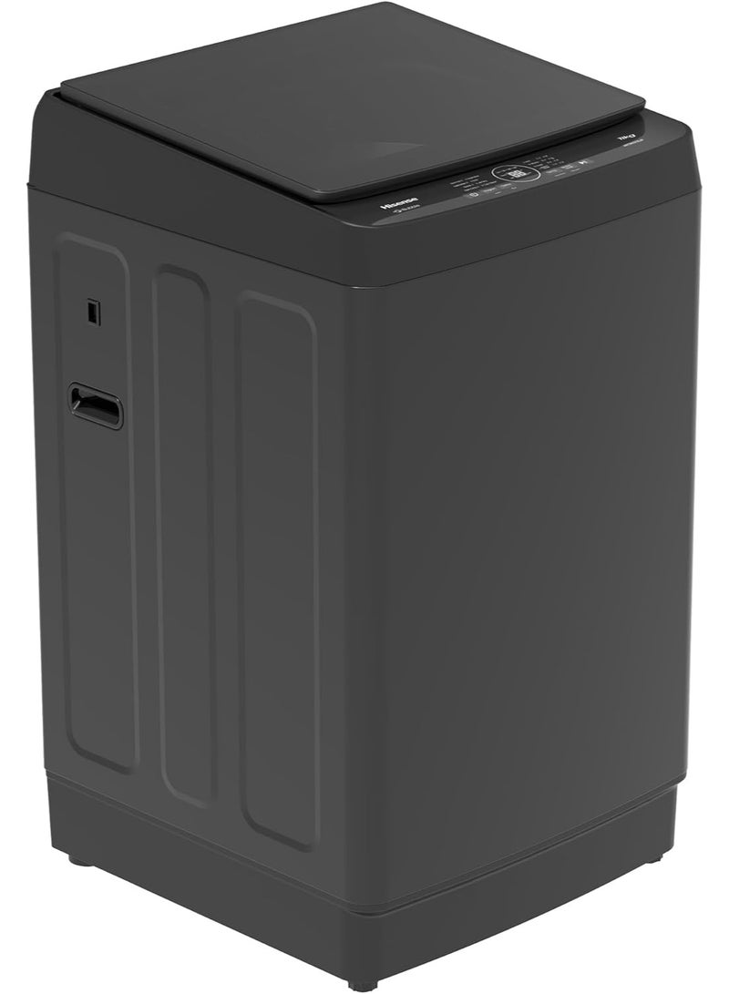 Hisense Top Load Washing Machine Bubble Clean, Aqua Save, Soak, Quick 15, Magic Filter - WT3K1123UB WT3K1123UB black - Image 5