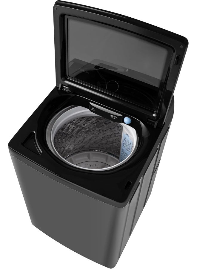 Hisense Top Load Washing Machine iBubble, iJet, iFilter, Aqua Save, Soak, Delay End, Quick 15, Auto Restart - WT5I1823DB WT5I1823DB black - Image 4