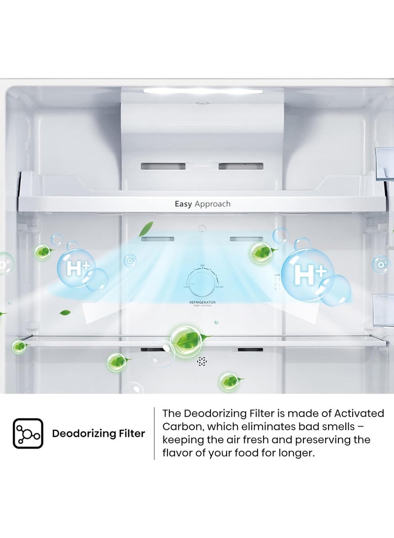 Hisense RT3N599NAI, 599 Litres Top Mount Refrigerator with Inverter Compressor, 466 Litres Net Capacity, No Frost Technology, 1 Year Full & 10 Years Compressor Warranty RT3N599NAI silver - Image 3