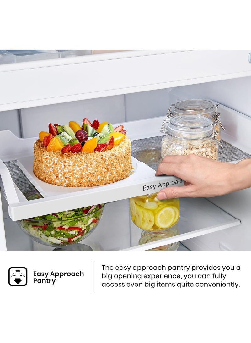 Hisense RT3N599NAI, 599 Litres Top Mount Refrigerator with Inverter Compressor, 466 Litres Net Capacity, No Frost Technology, 1 Year Full & 10 Years Compressor Warranty RT3N599NAI silver - Image 4