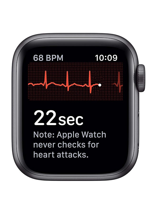 ابل  Renewed - Apple Watch Series 6 (GPS) 44mm Space Gray Aluminum Case Space Gray - Image 5