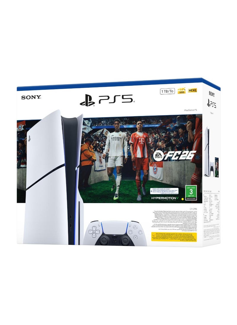 Sony PlayStation®5 Console 1TB – EA SPORTS FC™ 26 Bundle - Image 3