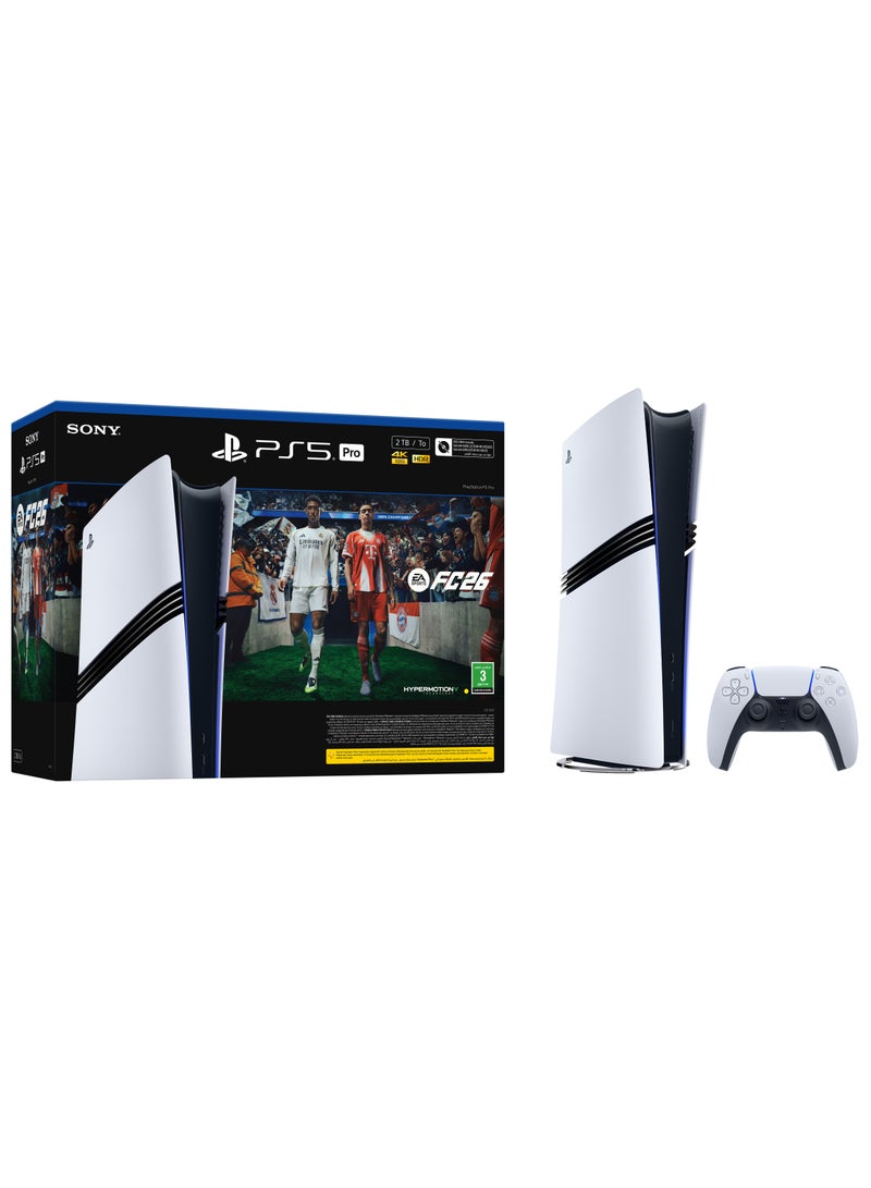 Sony PlayStation®5 Pro Console 2TB – EA SPORTS FC™ 26 Bundle - Image 1