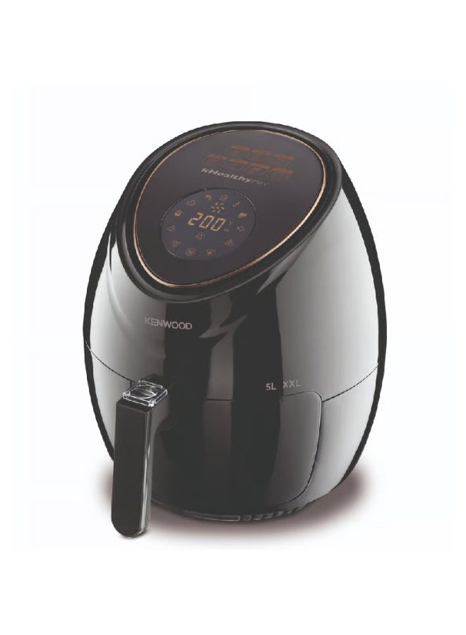 كينوود Kenwood Digital Air Fryer, 5 liters, 1500 watts, HFP52.000BK - Black 5 L 1500 W HFP52 black - Image 2