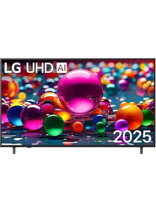 LG 43-Inch 4K UHD Smart WebOS TV –  2025 (Life Span 200,000 Hours) 43UA801C0LC Black - Image 1