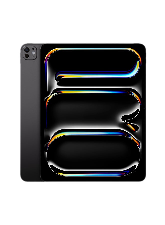 ابل  iPad Pro - 2025 (8th Generation) M5 13-inch, 512GB, WiFi, Space Black with Standard Glass - International Version - Image 1