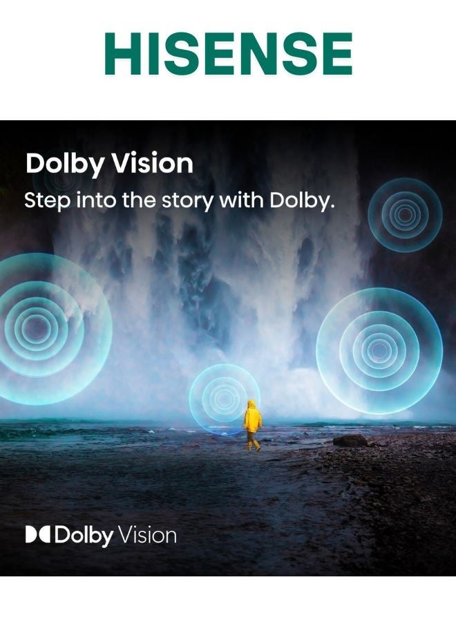 هايسنس تلفاز هايسنس 85 بوصة 4K UHD الذكي – مثالي للترفيه المنزلي، الأفلام والألعاب | رؤية دولبي وصوت، نظام VIDAA، وضع الألعاب، بلوتوث، HDMI، واي فاي (85A62QS - موديل 2025) - Image 5