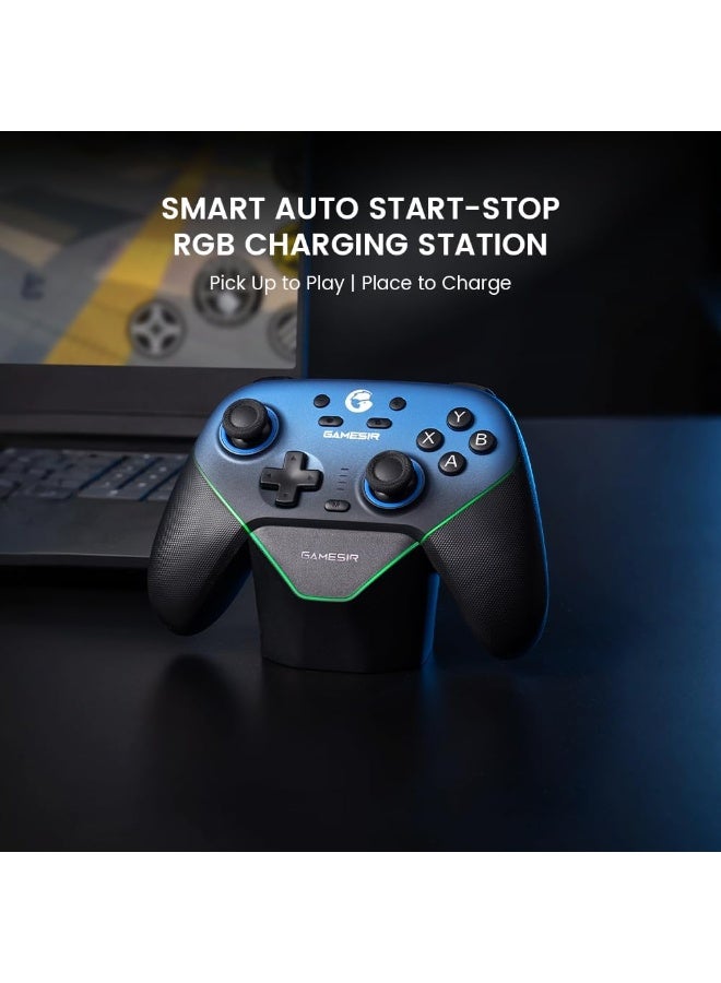 GameSir Super Nova Wireless Gaming Controller with 1000Hz Polling Rate, Hall Effect Joystick & Trigger, Detachable Faceplate, Charging Dock – Compatible with PC, Nintendo Switch, iOS & Android - Image 2