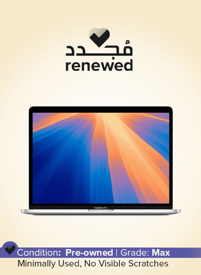 Apple Renewed - MacBook Pro A2159 (2019) Laptop With 13.3-Inch Display, Core i5 Processor/8GB RAM/256GB SSD/macOS Sequoia English silver - Image 1