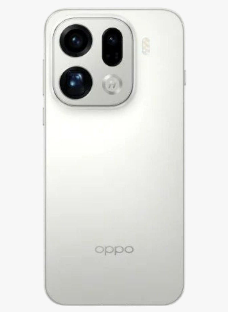 OPPO Find X9 Pro 5G Smart Phone (512GB 16GB RAM) Silk White |Chinese Spec | 6.78” LTPO AMOLED, 1B colors, 120Hz Screen MTK 9500 Dimensity  75000 mAh Battery 80W wired charging , NFC | 50MP selfie camera .5K FHD+ flat screen with LTPO technology for smooth visuals | with Google Play Support - Image 3